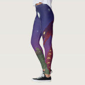 Mittelalterlicher Drache Leggings (Links)