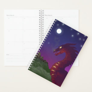 Mittelalterlicher Drache Planer
