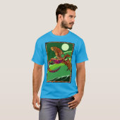 Mittelalterlicher Drache T-Shirt (Vorne ganz)