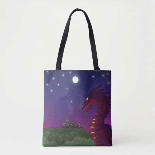 Mittelalterlicher Drache Tasche (Vorderseite)