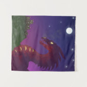 Mittelalterlicher Drache Wandteppich (Vorderseite (Horizontal))