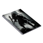 Mittelalterlicher Dunkler Ritter Notizblock (Rechte Seite)