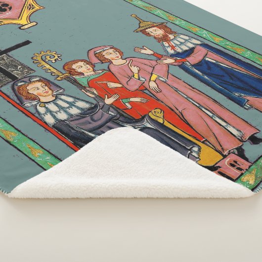 Mittelalterlicher Feiertag Sherpadecke (3/4)