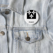 Mittelalterlicher französischer heraldischer Druck Button (Beispiel)
