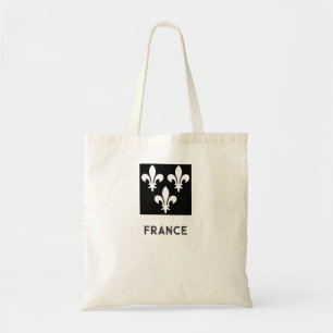 Mittelalterlicher französischer heraldischer Druck Tragetasche