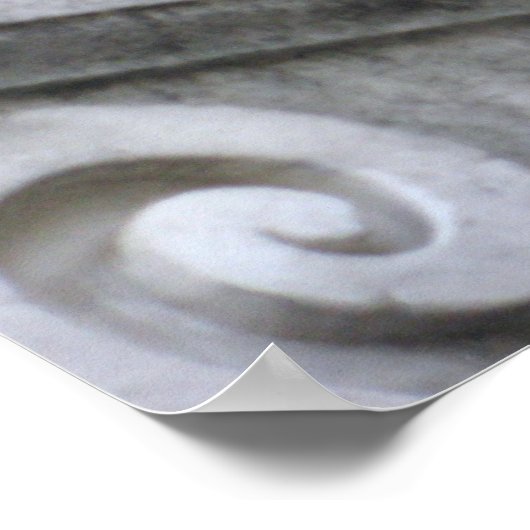 Mittelalterlicher Gargoyle Poster (Ecke)