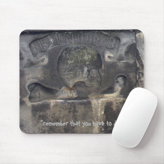 Mittelalterlicher Grabstein Mousepad (Mit Mouse)