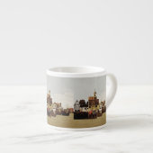 mittelalterlicher Hafen Espressotasse (Vorderseite Rechts)