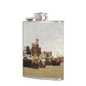 mittelalterlicher Hafen Flachmann (Links)