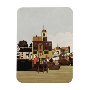 mittelalterlicher Hafen Magnet
