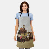 mittelalterlicher Hafen Schürze (Getragen)