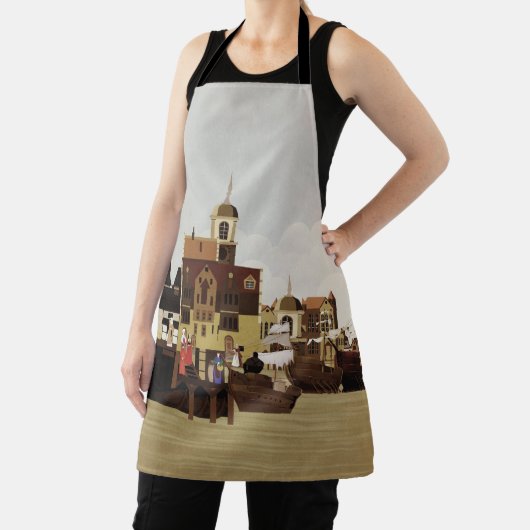 mittelalterlicher Hafen Schürze (InSitu)