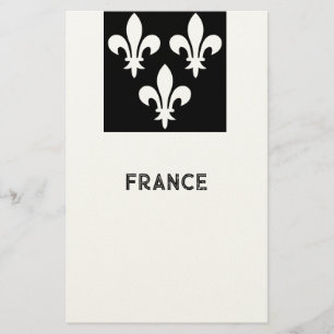 Mittelalterlicher Heraldik-Druck aus Frankreich Mo Briefpapier
