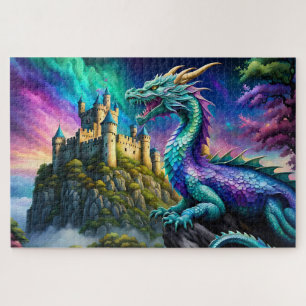 Mittelalterlicher Irischer Drache Puzzle