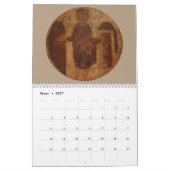 Mittelalterlicher Kalender 2 Seiten Estándar (Jan 2027)