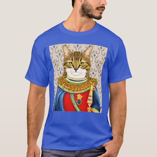 Mittelalterlicher Katzenprinz T-Shirt (Vorderseite)