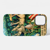 Mittelalterlicher König Arthur William Morris iPhone Hülle (Rückseite (Horizontal))