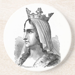 Mittelalterlicher Königin Untersetzer