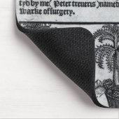 Mittelalterlicher Kräutergarten Mousepad (Ecke)