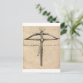 Mittelalterlicher Kreuzbogen-8 Postkarte (Stehend Vorderseite)