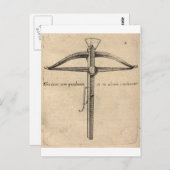 Mittelalterlicher Kreuzbogen-8 Postkarte (Vorne/Hinten)