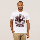MITTELALTERLICHER KREUZZUG-T - SHIRT (Vorne ganz)