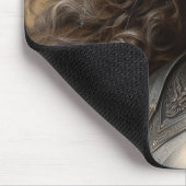mittelalterlicher Krieger Mousepad (Ecke)