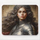 mittelalterlicher Krieger Mousepad (Vorne)