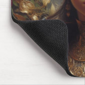 mittelalterlicher Krieger Mousepad (Ecke)