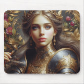 mittelalterlicher Krieger Mousepad (Vorne)