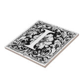 mittelalterlicher Leuchtbrief I Fliese (Seite)