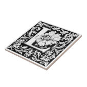 mittelalterlicher Leuchtbrief L Fliese (Seite)