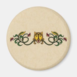 Mittelalterlicher Löwe-Entwurf Magnet