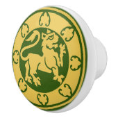 Mittelalterlicher Löwe Keramikknauf (Rechts)