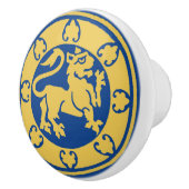 Mittelalterlicher Löwe Keramikknauf (Rechts)