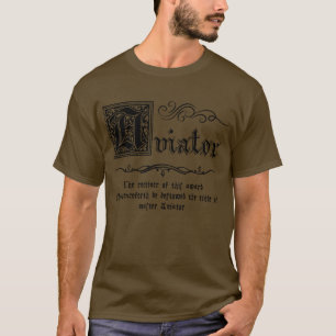 Mittelalterlicher Master Aviator T-Shirt