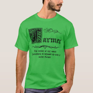 mittelalterlicher Master-Bauer T-Shirt