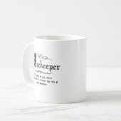 mittelalterlicher Master Beekeeper T - Shirt Kaffeetasse (Vorderseite Links)