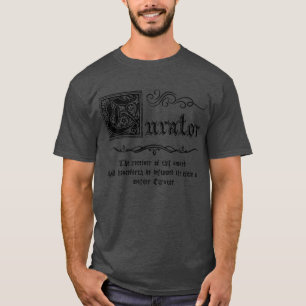 Mittelalterlicher Master-Kurator T-Shirt