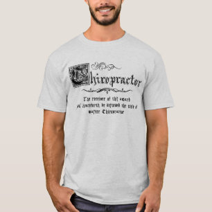 Mittelalterlicher Meister Chiropraktiker T-Shirt