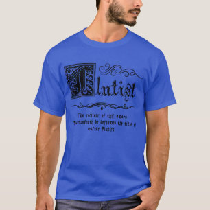 Mittelalterlicher Meister Flutist T-Shirt