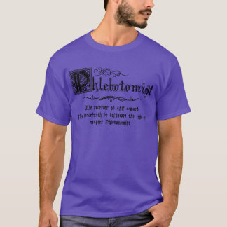 Mittelalterlicher Meister Phlebotomist T-Shirt