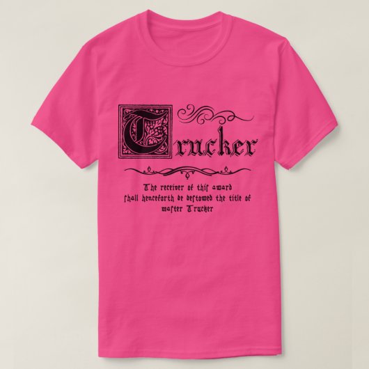 Mittelalterlicher Meister T-Shirt (Design vorne)
