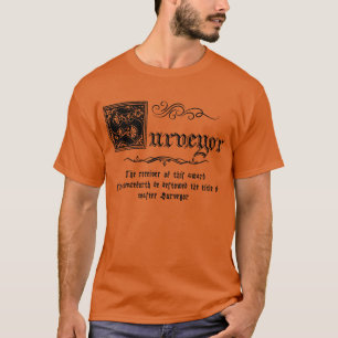 Mittelalterlicher Meister Vermesser T-Shirt