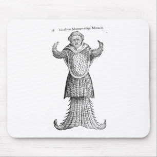 Mittelalterlicher Monkfish Mousepad