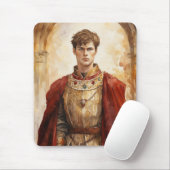 Mittelalterlicher Prinz Mousepad (Mit Mouse)