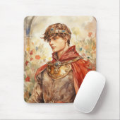 Mittelalterlicher Prinz Mousepad (Mit Mouse)