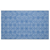 Mittelalterlicher Querdamast - Kobalt-Blau und Stoff (Fat Quarter (45,7 x 55,9 cm))