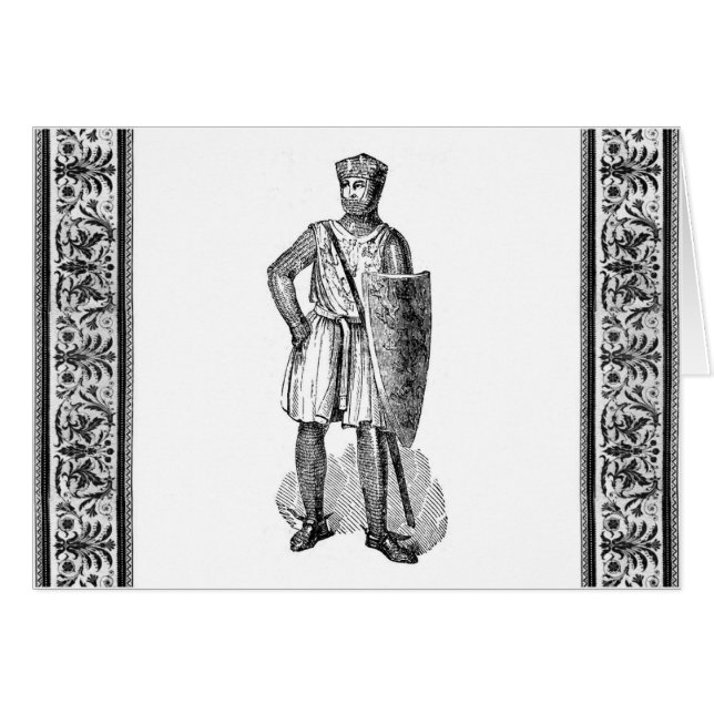 Mittelalterlicher Ritter (Vorderseite (Horizontal))