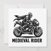 Mittelalterlicher Ritter (Rückseite)